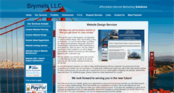 Desktop Screenshot of brymels.com